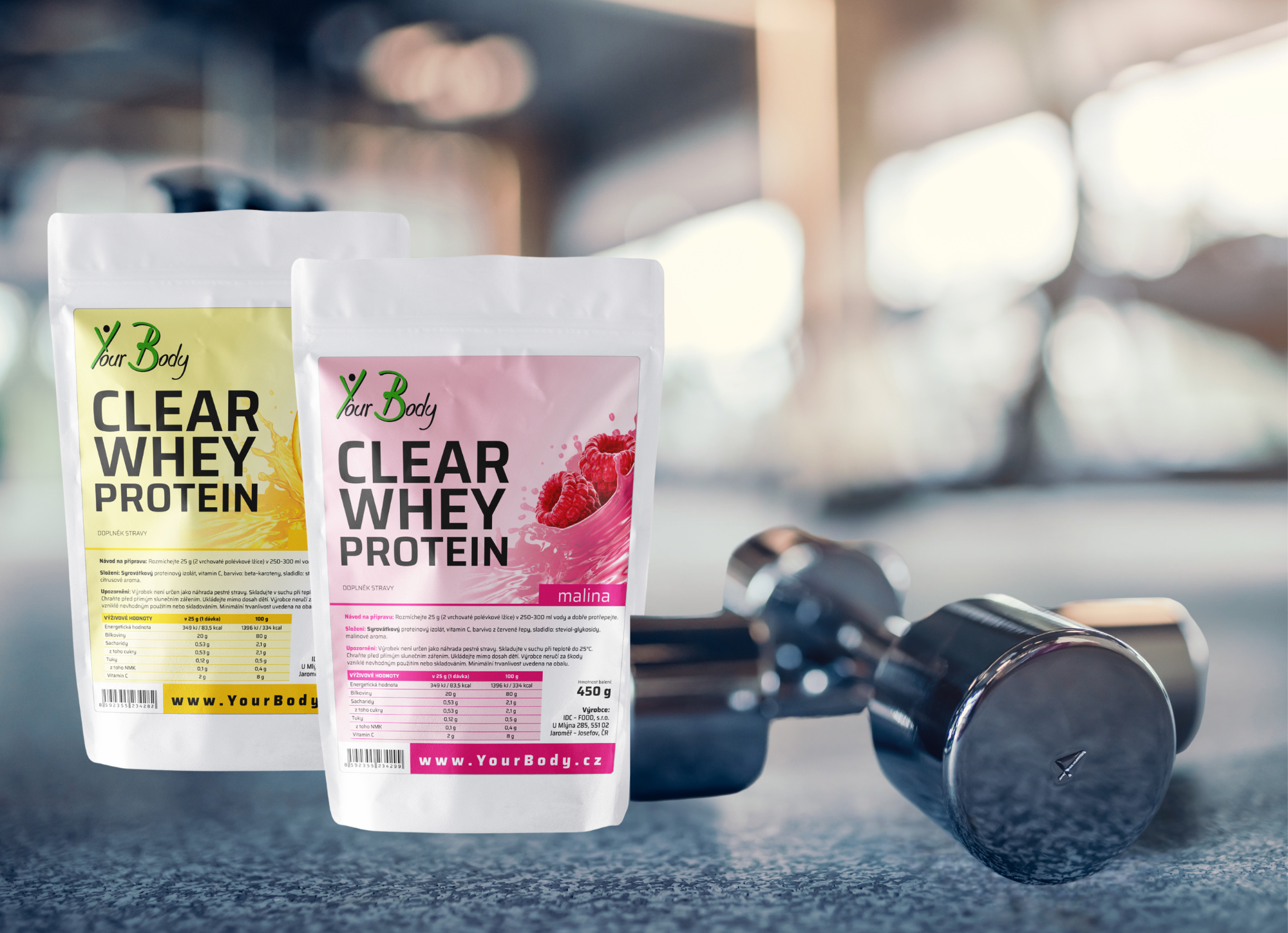 Clear whey protein