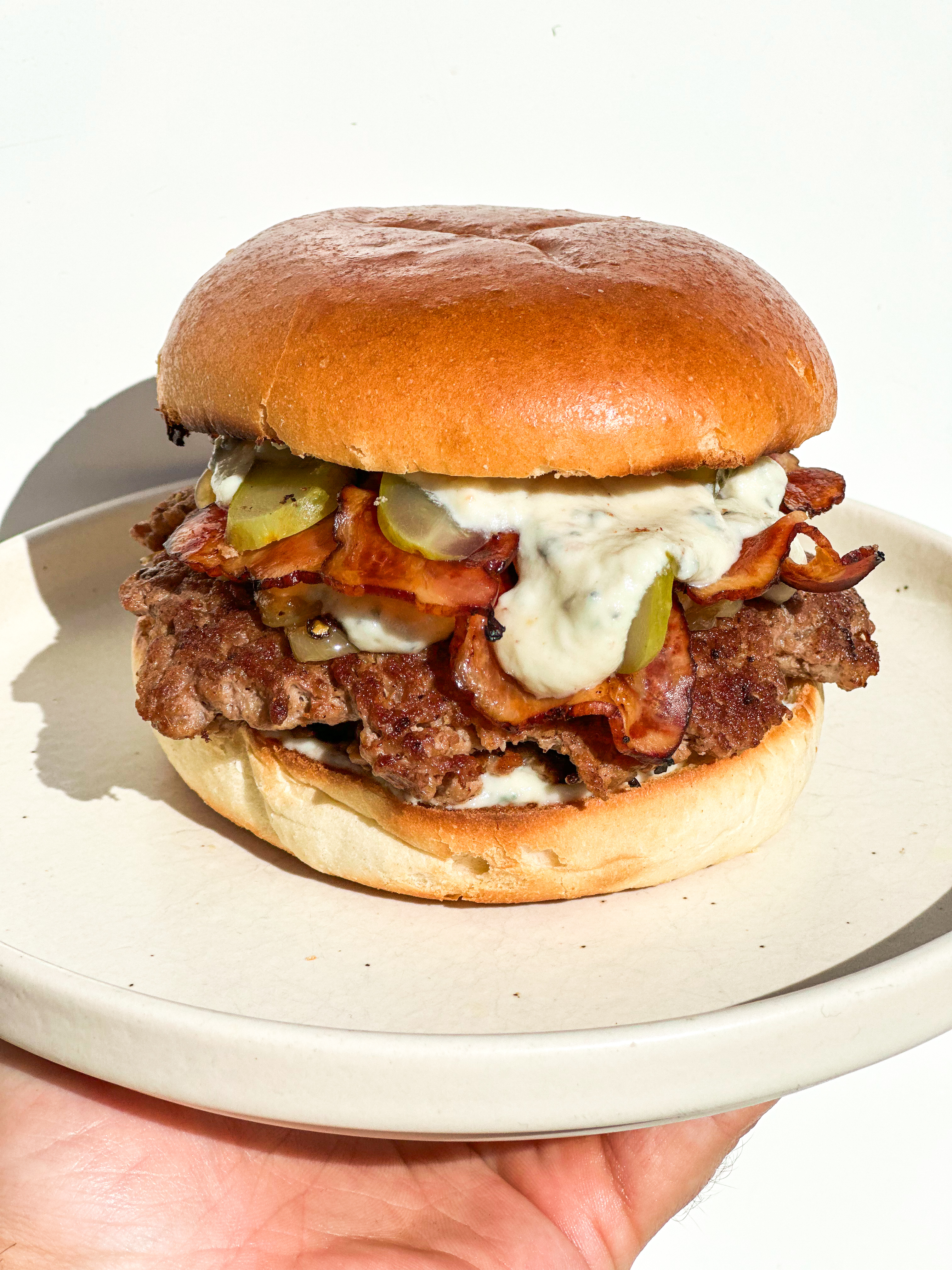 GORGONZOLA SMASH BURGER