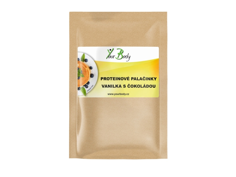 Proteinové palačinky VANILKA S ČOKOLÁDOU 65g