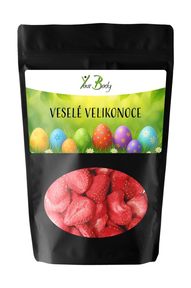 Jahody sušené mrazem 10g - Veselé Velikonoce