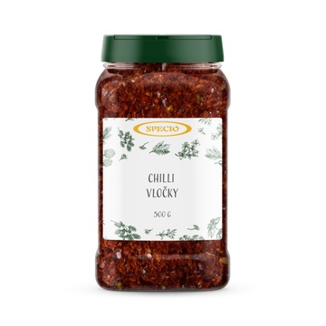 Chilli vločky 500g - dóza