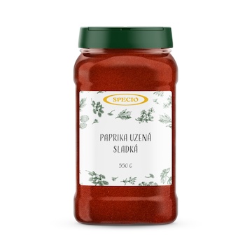 Paprika uzená sladká 550g - dóza