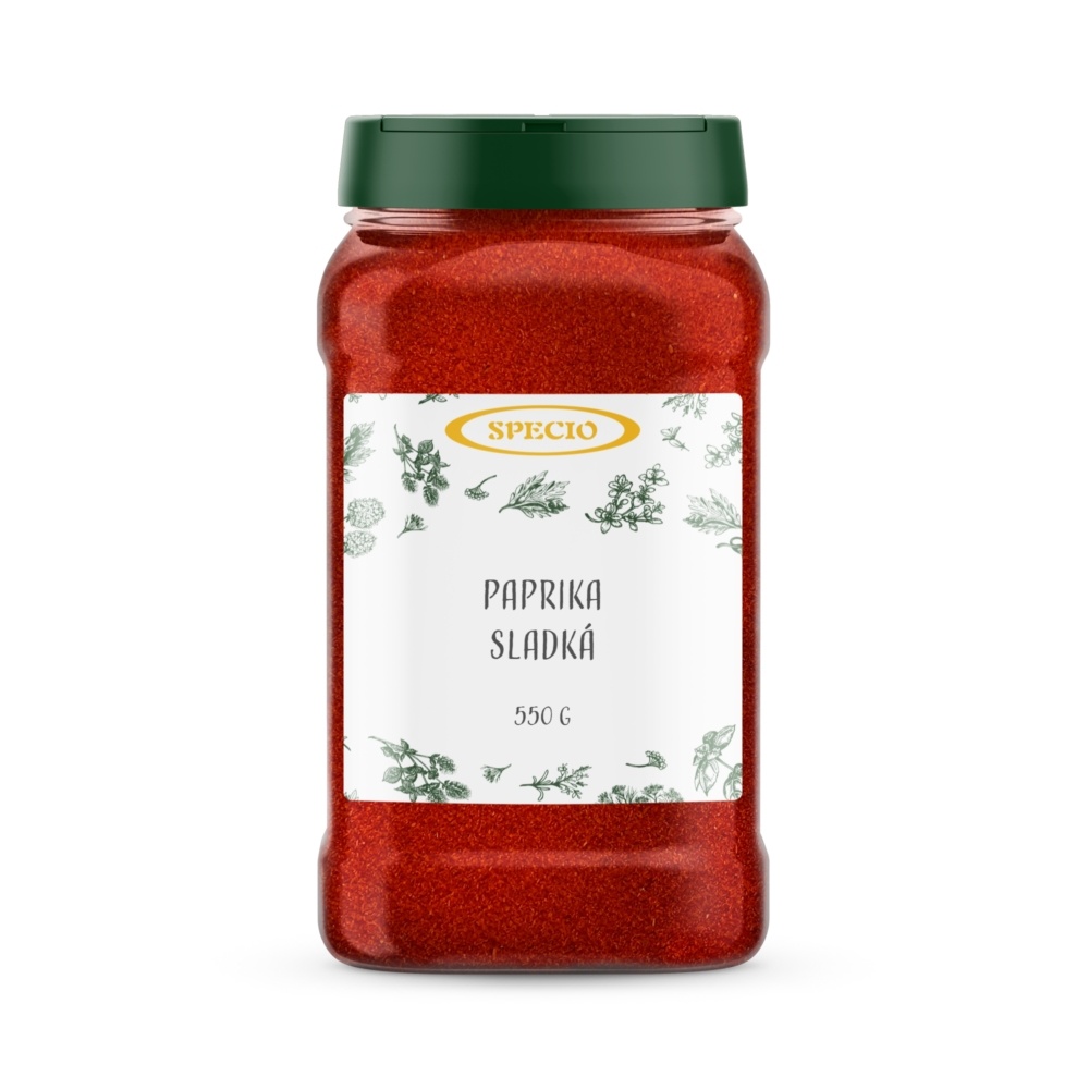 Paprika sladká 100 ASTA 550g - dóza
