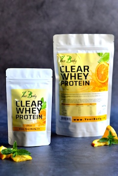 Clear whey protein citrus 50g