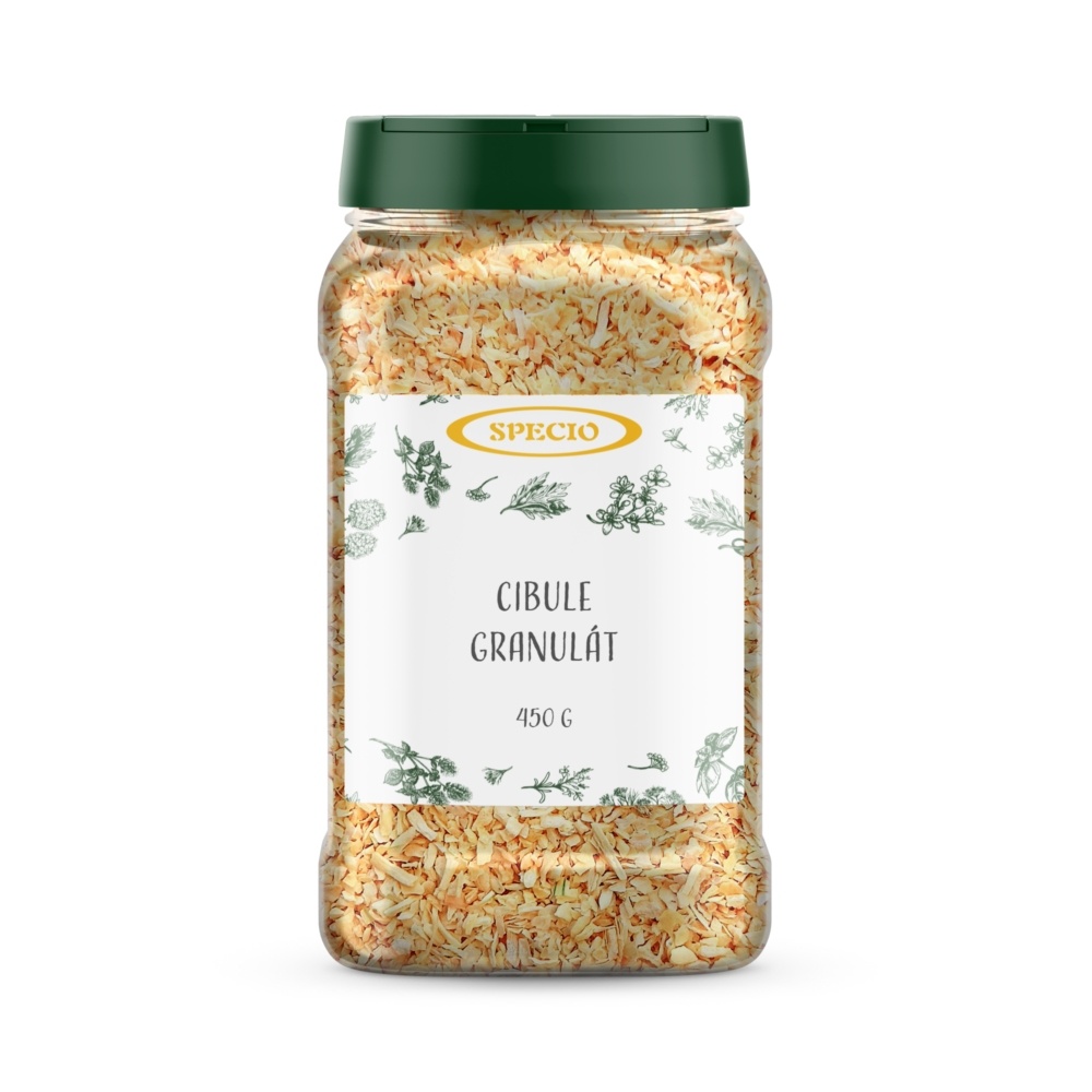 Cibule granulát 3x3 450g - dóza