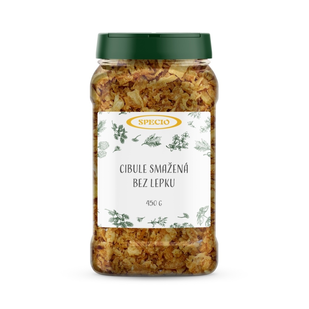 Cibule smažená bez lepku 450g - dóza