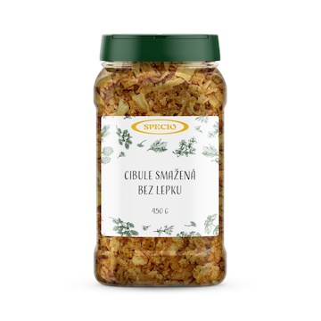 Cibule smažená bez lepku 450g - dóza