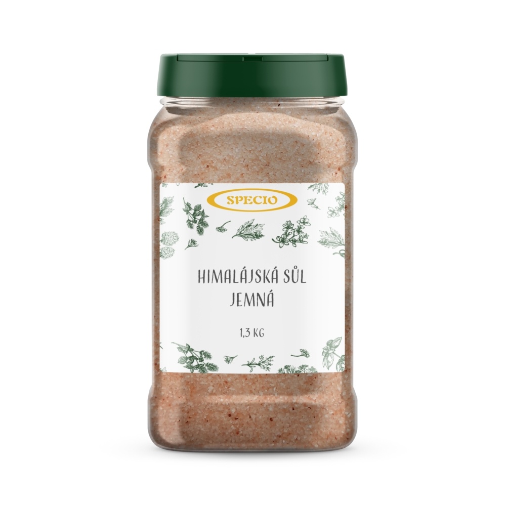 Himalájská sůl jemná 1300g- dóza
