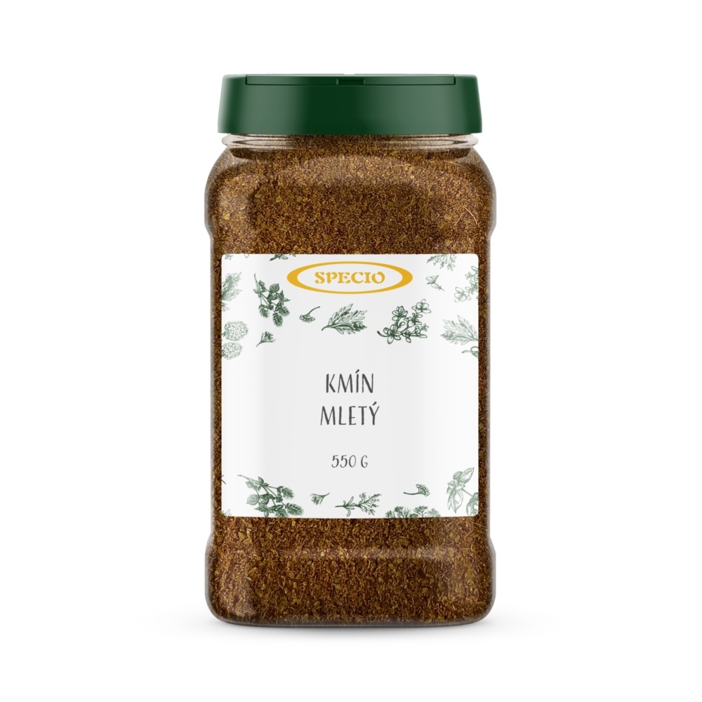 Kmín mletý 550g - dóza