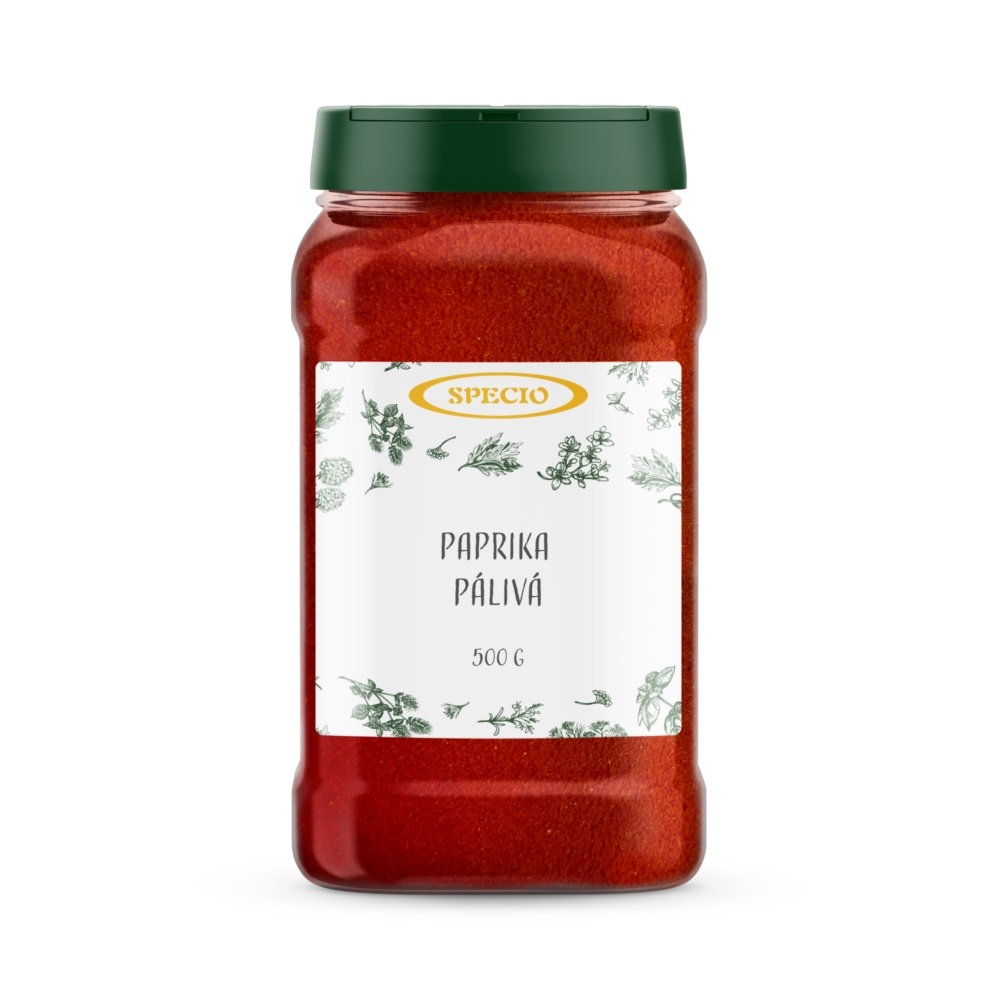 Paprika pálivá 100 ASTA 500g - dóza