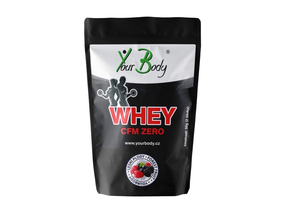 WHEY CFM ZERO Lesní plody