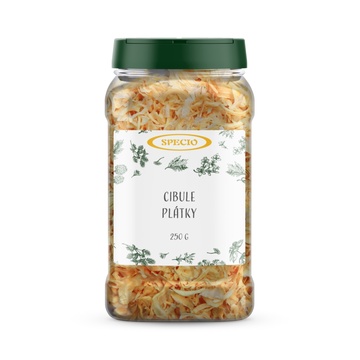 Cibule plátky 250g - dóza
