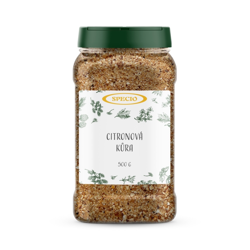 Citronová kůra 500g - dóza