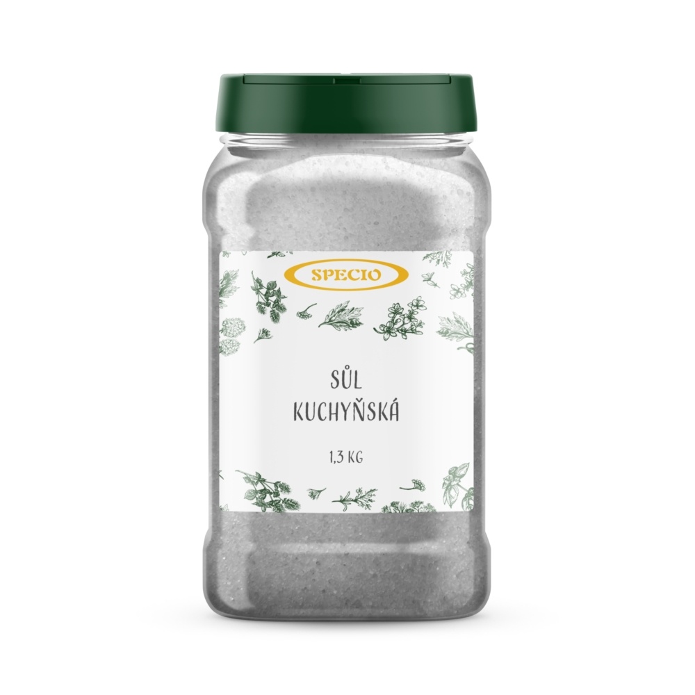 Sůl kuchyňská 1300g - dóza