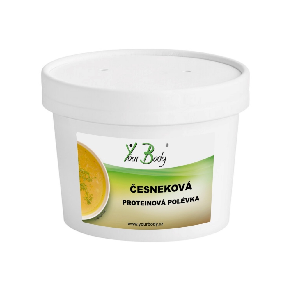 Proteinová polévka česneková 30g kelímek