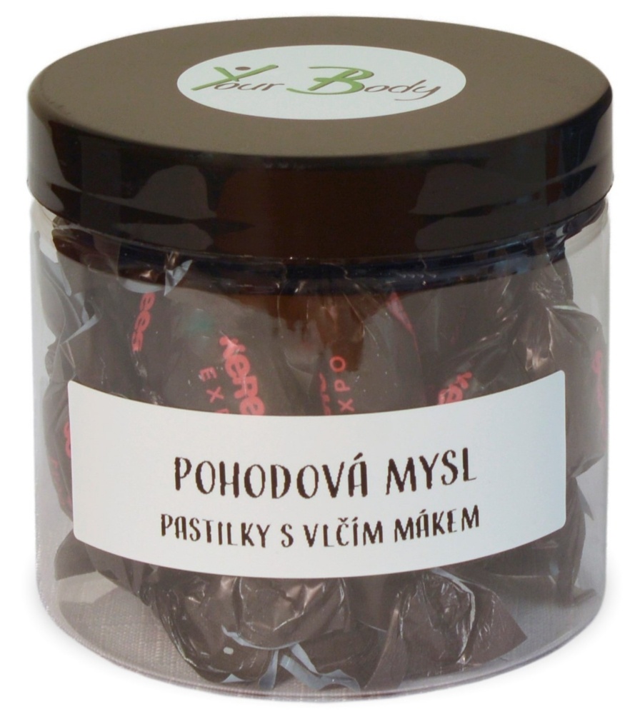 Pastilky s vlčím mákem KEREES - kelímek - 25 ks