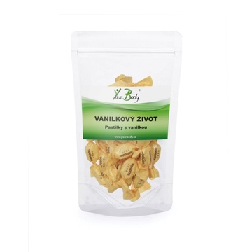 Pastilky s vanilkou KEREES - sáček - 25ks