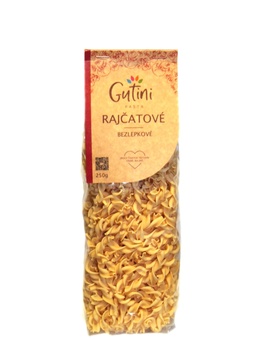 Bezlepkové těstoviny rajčatové 250g