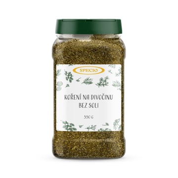 Koření na divočinu bez soli 550g - dóza