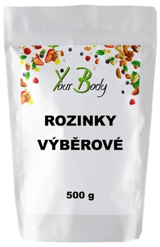 Rozinky výběrové 500g