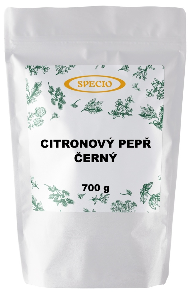Citronový pepř černý 700g