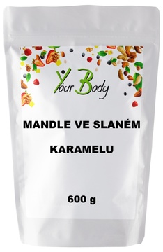 Mandle ve slaném karamelu 600g