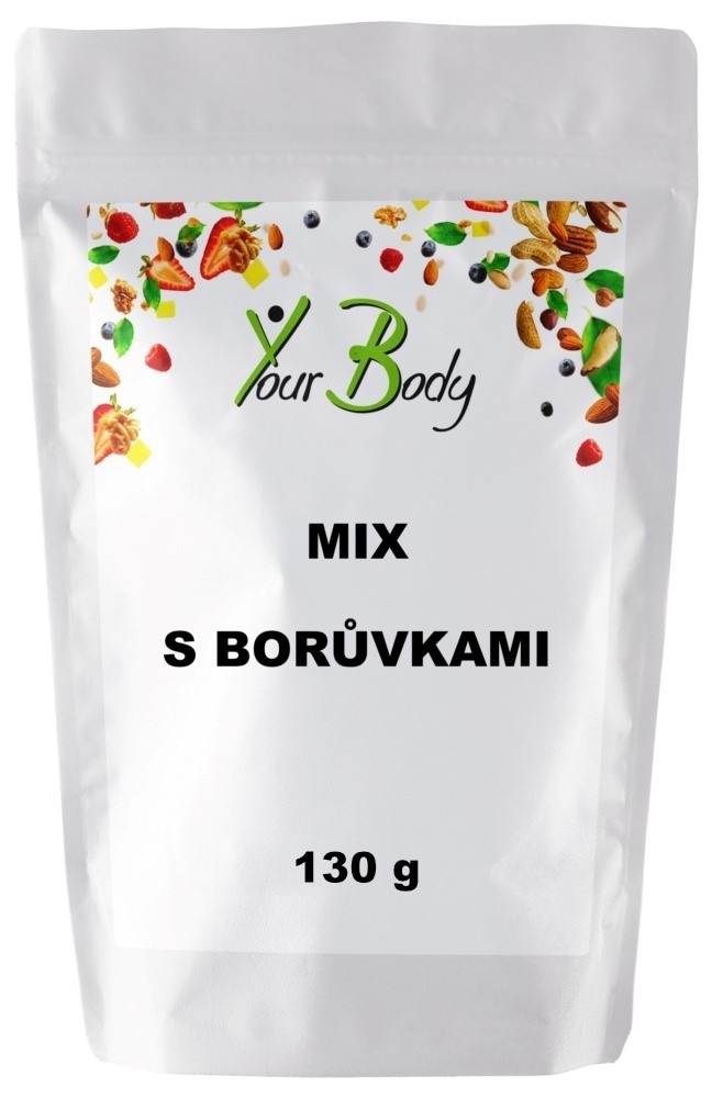 Mix s borůvkami 130g