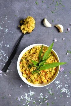 Kukuřičný kuskus s medvědím česnekem 300g