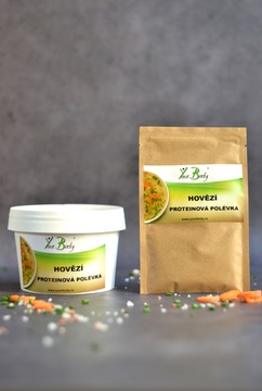 Proteinová polévka hovězí 30g kelímek