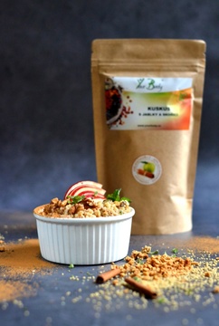 Kuskus s jablky a skořicí 300g