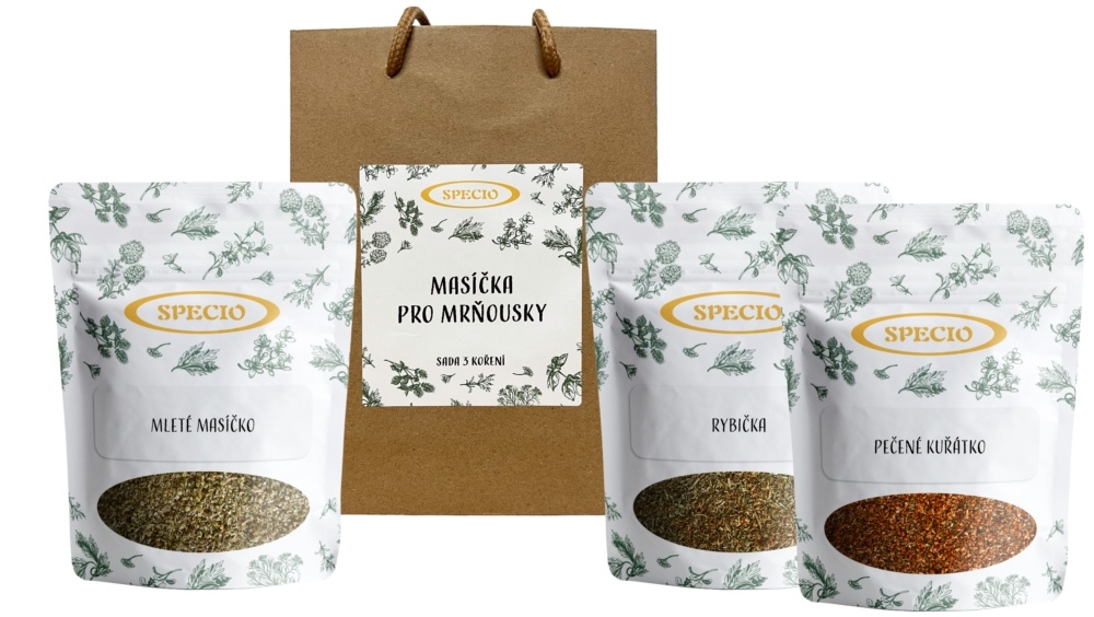 Masíčka pro mrňousky - sada 3 koření