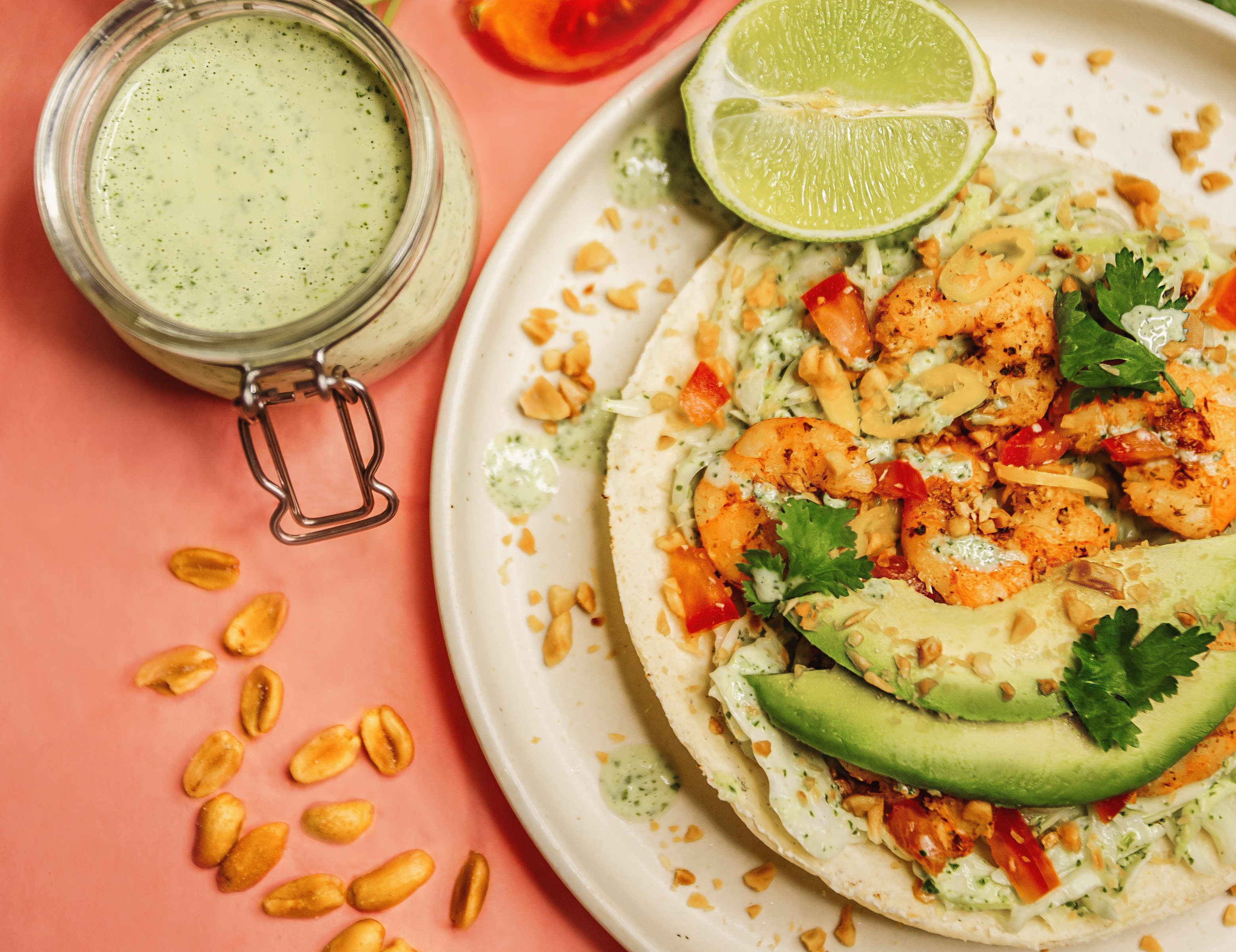 KREVETOVÉ TACOS