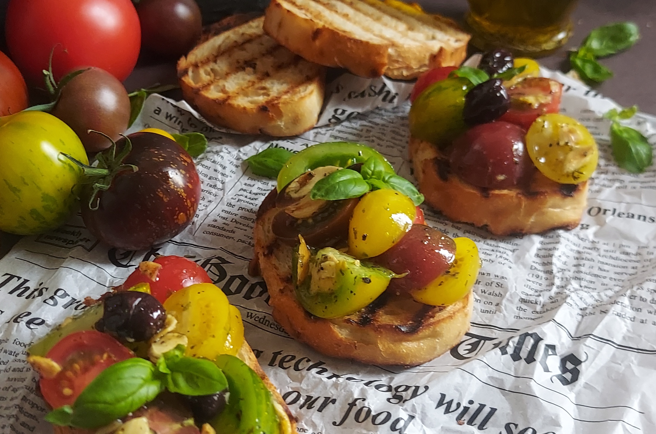 BRUSCHETTA S RAJČATY